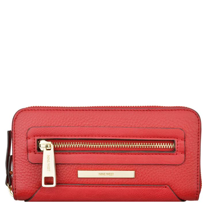 Nine West Geneva Zip Around Wallet