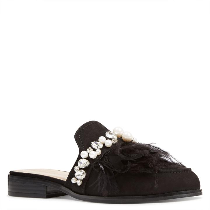 Nine West Nine West Jarae Mules, Black Velvet