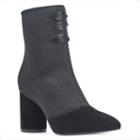 Nine West Nine West Cartolina Pointy Toe Booties, Black Multi Fabric