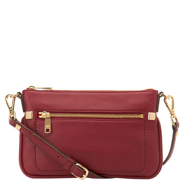 Nine West Hudson Leather Crossbody Bag