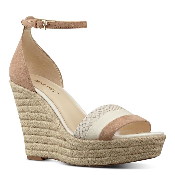 Nine West Jutty Platform Wedge Sandals