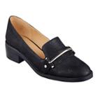 Nine West Chasin Nubuck Leather Loafers
