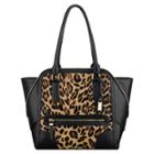 Nine West Punch Love Leopard Print Tote Bag