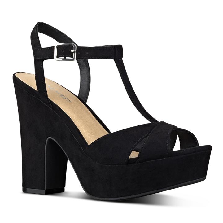Nine West Shanon Open-toe Platform Pumps