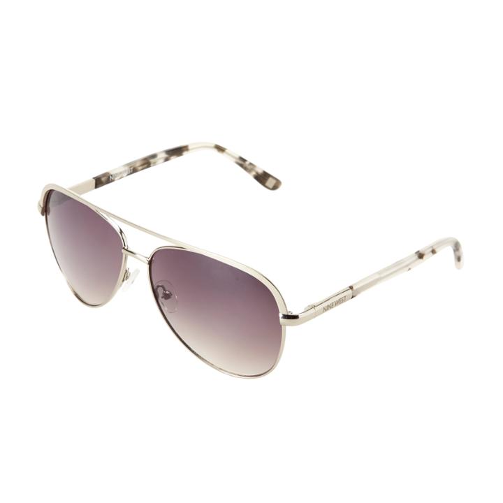 Nine West Classic Aviator Sunglasses