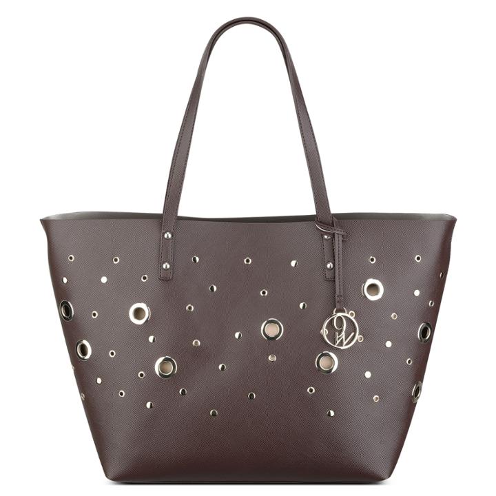 Nine West Nine West Darya Tote, Dark Brown