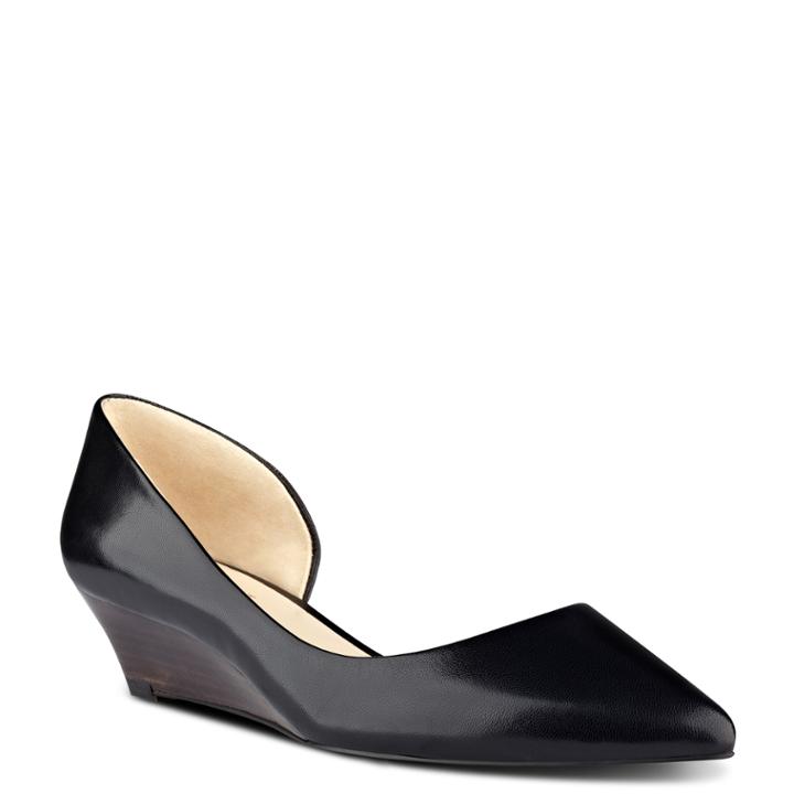 Nine West Evadne Half D'orsay Wedge Pumps