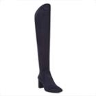 Nine West Nine West Xperian Over The Knee Boots, Navy Fabric