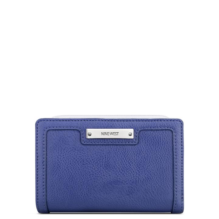 Nine West Nine West Table Treasures Zip Indexer, Ink Synthetic