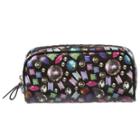 Nine West Go To Glamour Gem Print Cosmetic Case