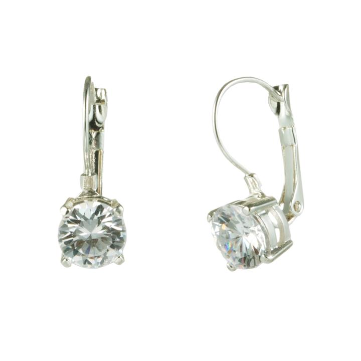 Nine West Cubic Zirconia Drop Earrings