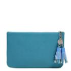 Nine West Nine West Catrin Pouch With Key Chain, Peacock/ Ceramic Blue