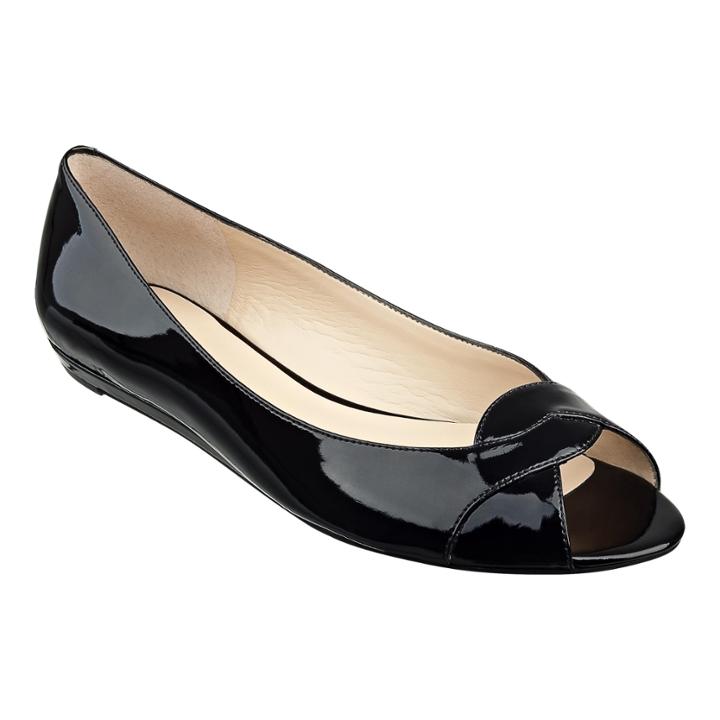 Nine West Aloha Peep Toe Flat