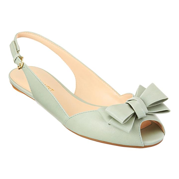 Nine West Bethany Peep Toe Flats