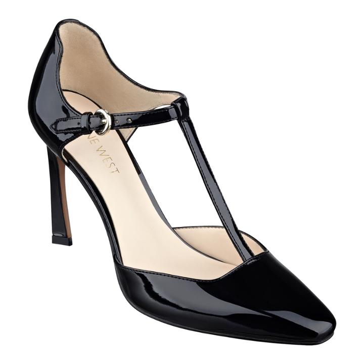 Nine West Cancan T-strap Pumps