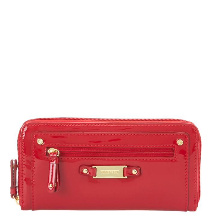 Nine West Borderline Zip Around Wallet