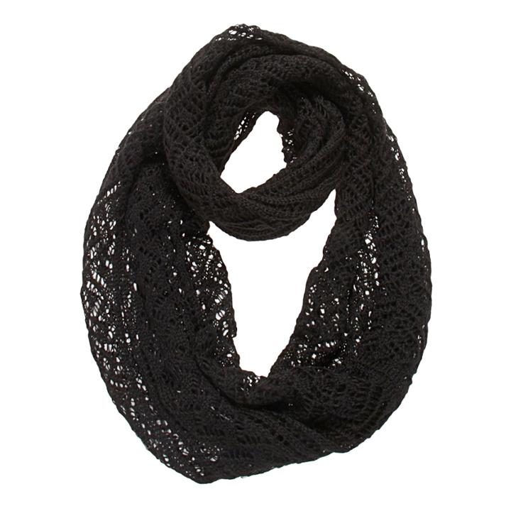 Nine West Pointelle Infinity Scarf