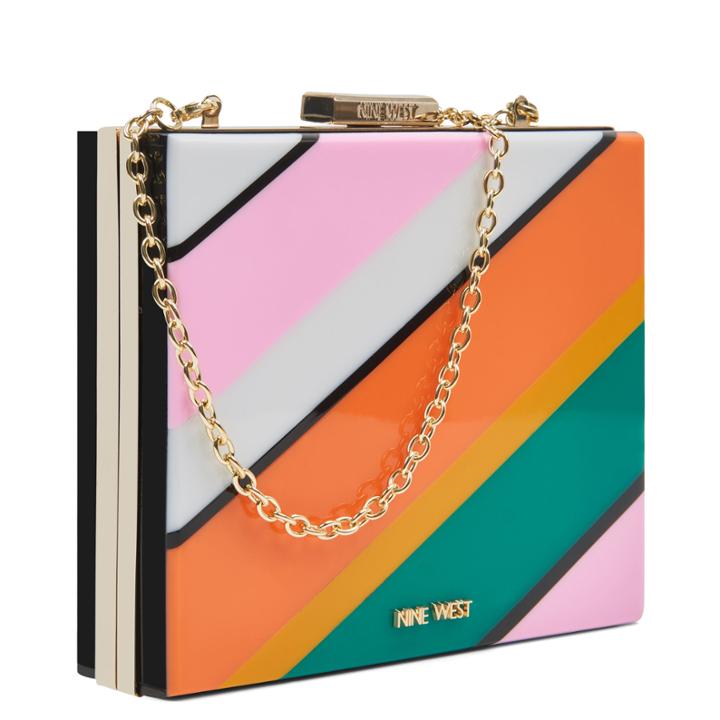 Nine West Nine West Alcee Hard Case Clutch