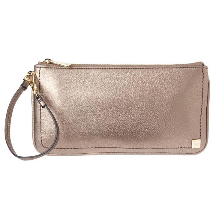 Nine West Pebbled Leather Wristlet