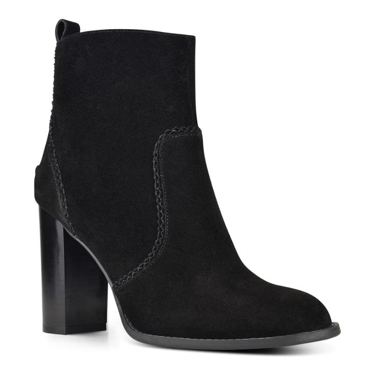 Nine West Quicksand Almond Toe Booties