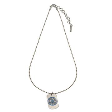 Nine West Runway Relief Small Dog Tag Necklace Runway Relief