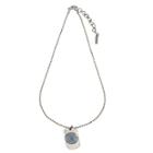 Nine West Runway Relief Small Dog Tag Necklace Runway Relief
