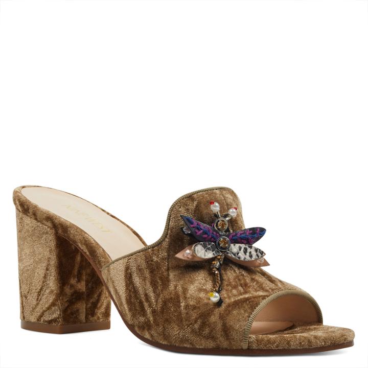 Nine West Nine West Glasslipr Open Toe Mules