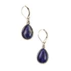Nine West Faux Lapis Lazuli Teardrop Earrings