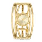 Nine West Nine West Gold-tone Bracelet Watch