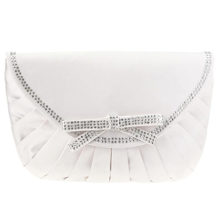 Nine West Flap Pleated Clutch