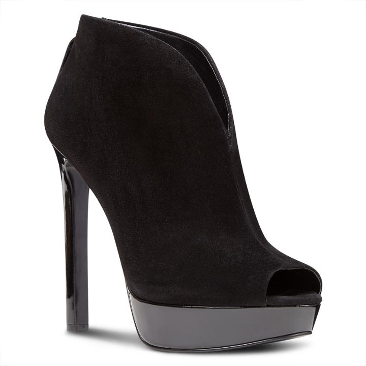 Nine West Vain Peep Toe Platform Booties