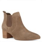 Nine West Nine West Auggy Pointy Toe Booties, Taupe Suede