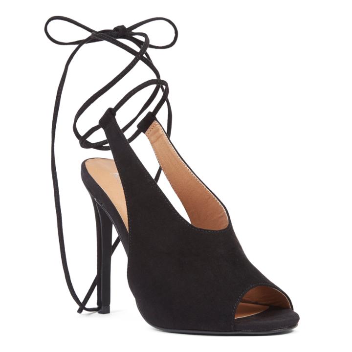 Nine West Suprgal Lace-up Mule Sandals