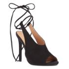 Nine West Suprgal Lace-up Mule Sandals