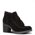 Nine West Nine West Ellison Tassel Booties, Black Suede