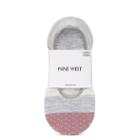 Nine West Nine West Pack Of 3 Foot Liners, Blue/grey Fabric