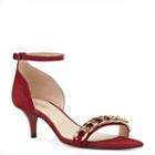 Nine West Nine West Lioness Kitten Heel Sandal