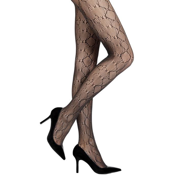 Nine West Python Net Tights