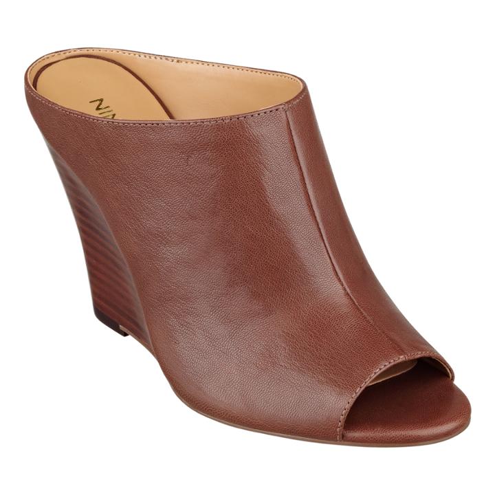 Nine West Creative Peep Toe Wedges
