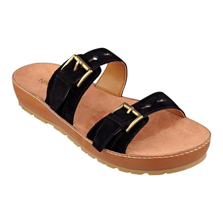 Nine West Ticktock Dual Strap Sandals