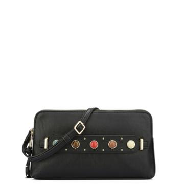 Nine West Nine West Jilliana Clutch, Black Synthetic