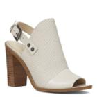 Nine West Nine West Pickens Peep Toe Dress Booties, Off White/ White Nubuck