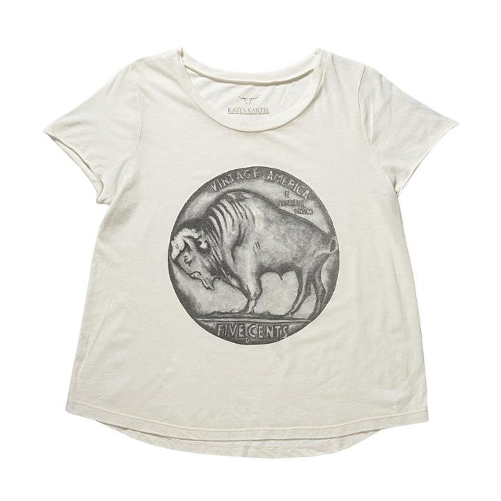 Nine West Buffalo Coin T-shirt