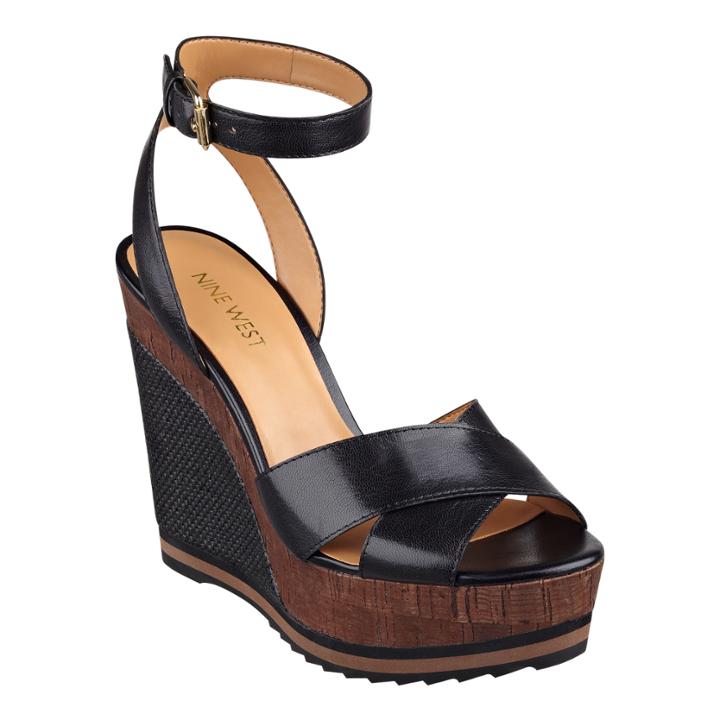 Nine West Wakely Wedge Sandals