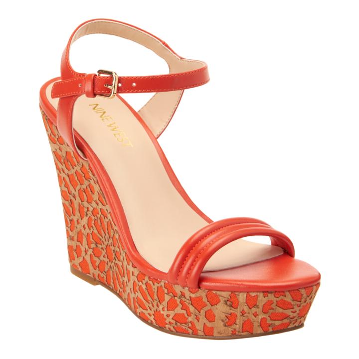 Nine West Junebug Wedge Platform Sandals