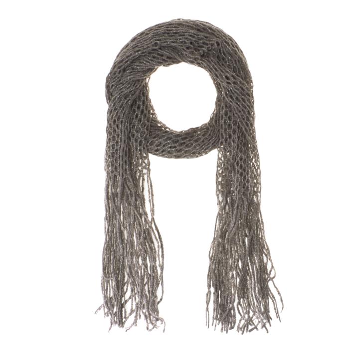 Nine West Nine West Fringed Loop Scarf
