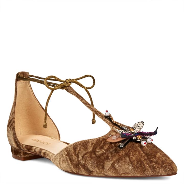 Nine West Nine West Amethyst T-strap Flats