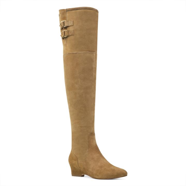 Nine West Nine West Jaen Over The Knee Boots, Clove Suede