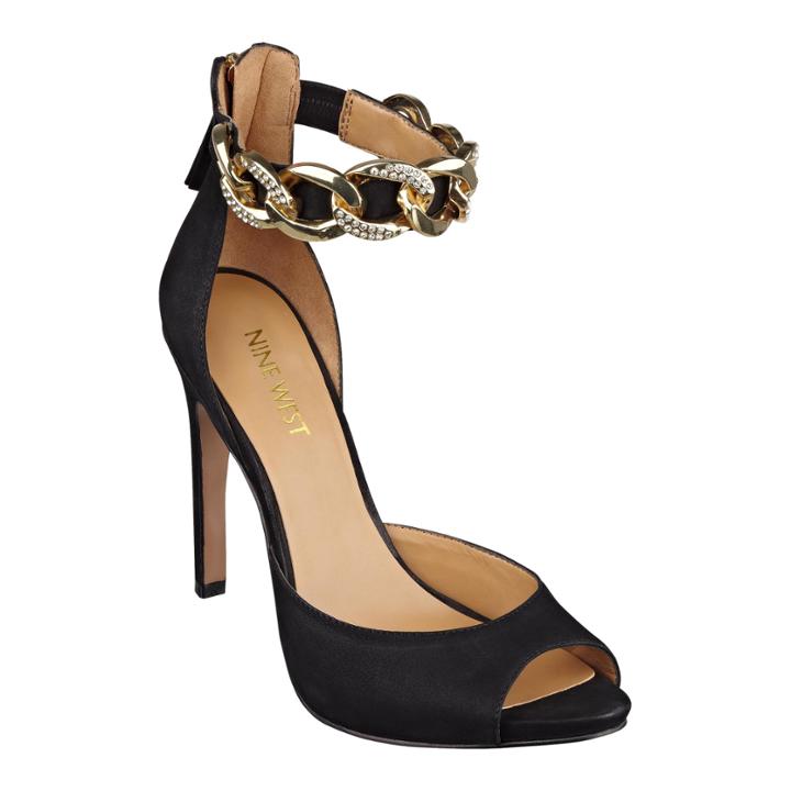 Nine West Mostfab Ankle Strap Heels