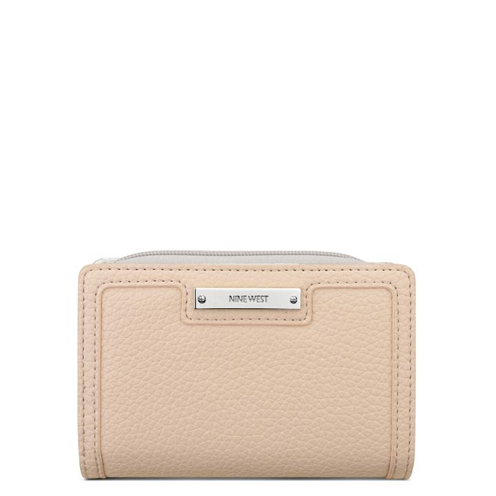 Nine West Nine West Table Treasures Zip Indexer, Cameo Rose Synthetic